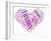 Love Heart Of London-alanuster-Framed Art Print