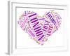 Love Heart Of London-alanuster-Framed Art Print