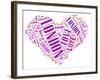 Love Heart Of London-alanuster-Framed Art Print