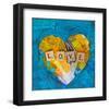 Love Heart-null-Framed Art Print