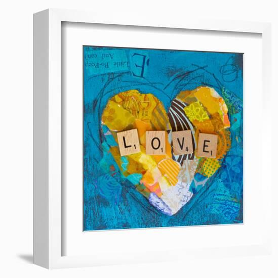 Love Heart-null-Framed Art Print