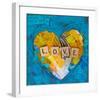 Love Heart-null-Framed Art Print