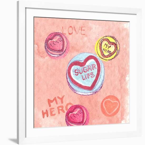 Love Hearts-Anna Platts-Framed Giclee Print