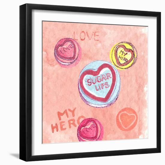 Love Hearts-Anna Platts-Framed Giclee Print
