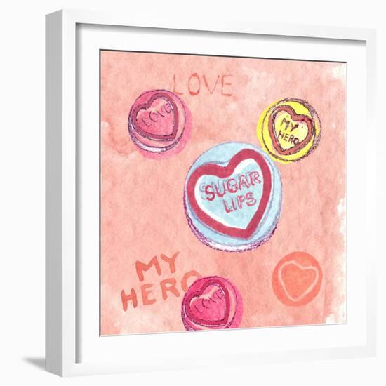 Love Hearts-Anna Platts-Framed Giclee Print