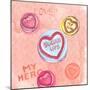 Love Hearts-Anna Platts-Mounted Giclee Print