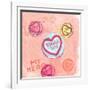 Love Hearts-Anna Platts-Framed Giclee Print