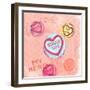 Love Hearts-Anna Platts-Framed Premium Giclee Print