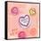 Love Hearts-Anna Platts-Framed Stretched Canvas