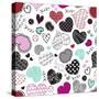 Love Hearts-Joanne Paynter Design-Stretched Canvas