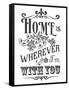 Love Home-Erin Clark-Framed Stretched Canvas