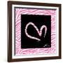 Love Hot Pink-OnRei-Framed Art Print