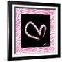 Love Hot Pink-OnRei-Framed Art Print