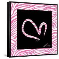 Love Hot Pink-OnRei-Framed Stretched Canvas