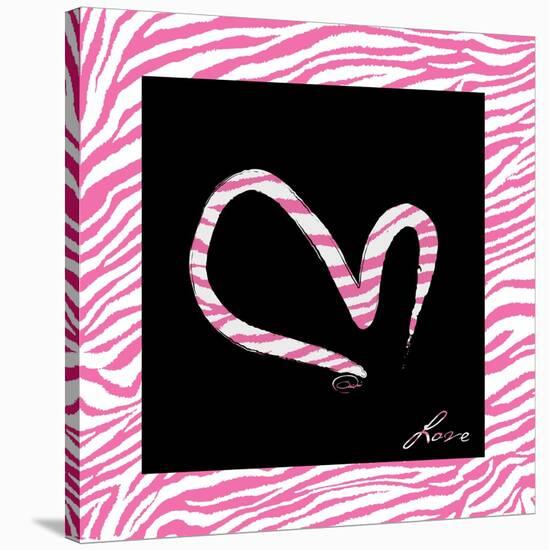 Love Hot Pink-OnRei-Stretched Canvas