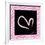 Love Hot Pink-OnRei-Framed Art Print