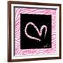 Love Hot Pink-OnRei-Framed Art Print