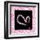 Love Hot Pink-OnRei-Framed Art Print