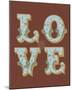 Love I-The Vintage Collection-Mounted Art Print