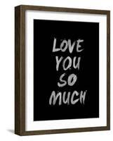 Love I-null-Framed Art Print