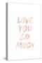 Love I-SD Graphics Studio-Stretched Canvas