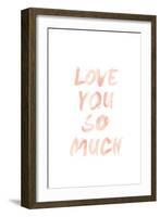 Love I-SD Graphics Studio-Framed Art Print