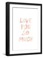 Love I-SD Graphics Studio-Framed Art Print