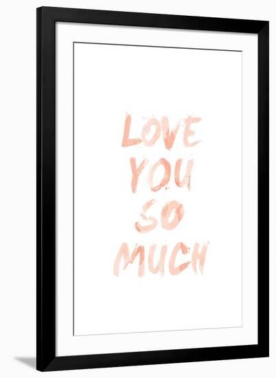 Love I-SD Graphics Studio-Framed Art Print