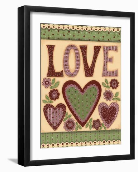 Love I-Debbie McMaster-Framed Giclee Print