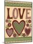 Love I-Debbie McMaster-Mounted Giclee Print