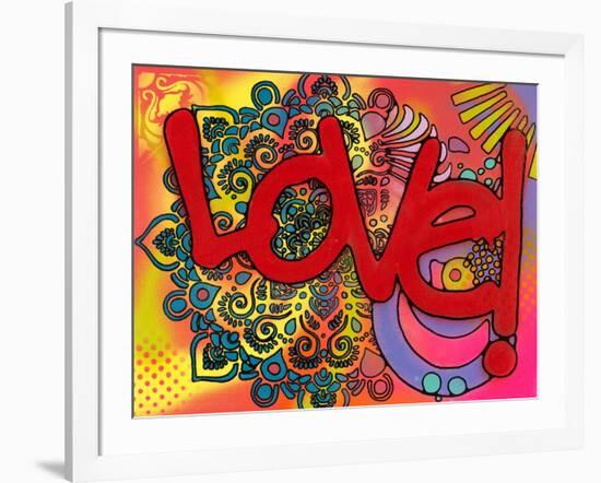 Love I-Dean Russo-Framed Giclee Print