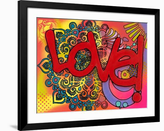 Love I-Dean Russo-Framed Giclee Print