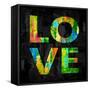 Love I-Jamie MacDowell-Framed Stretched Canvas
