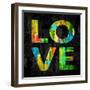 Love I-Jamie MacDowell-Framed Art Print