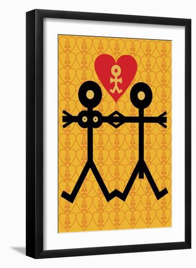 Love Icon, 2005-Thisisnotme-Framed Giclee Print