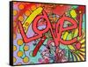 Love II-Dean Russo-Framed Stretched Canvas