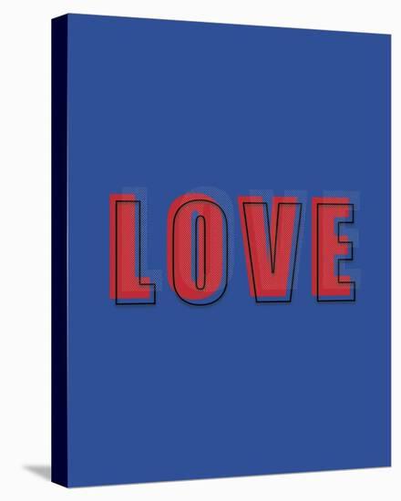 Love Imprint-Archie Stone-Stretched Canvas