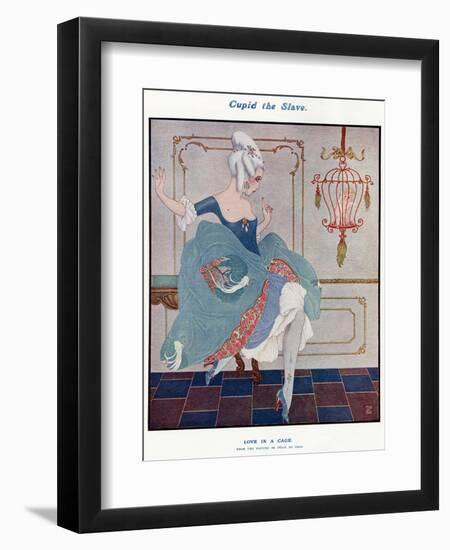 Love in a Cage-null-Framed Art Print