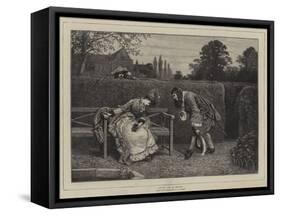 Love in a Maze-George Adolphus Storey-Framed Stretched Canvas