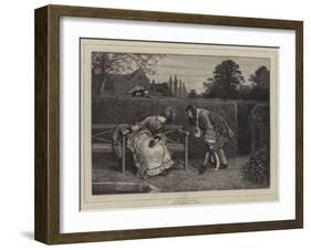 Love in a Maze-George Adolphus Storey-Framed Giclee Print