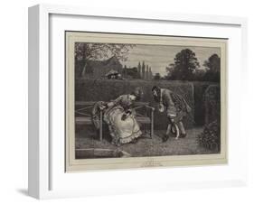 Love in a Maze-George Adolphus Storey-Framed Giclee Print