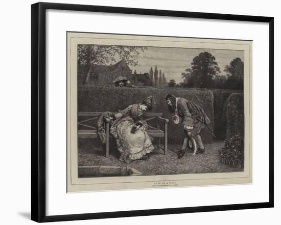 Love in a Maze-George Adolphus Storey-Framed Giclee Print