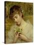 Love in a Mist-Sophie Anderson-Stretched Canvas