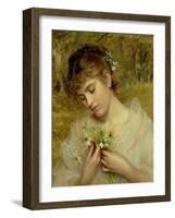 Love in a Mist-Sophie Anderson-Framed Giclee Print