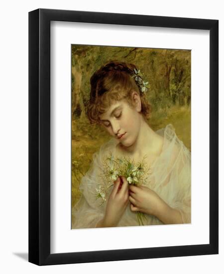 Love in a Mist-Sophie Anderson-Framed Premium Giclee Print