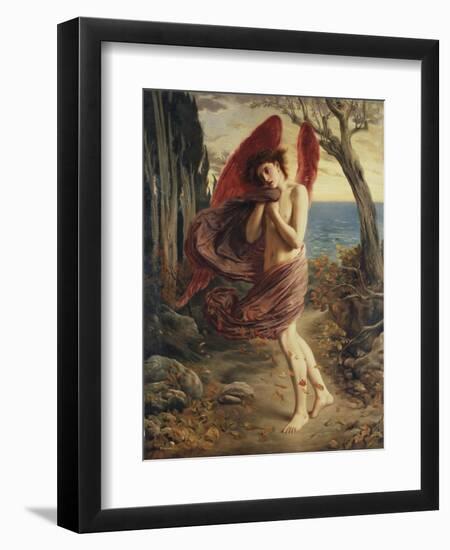 Love in Autumn-Simeon Solomon-Framed Premium Giclee Print