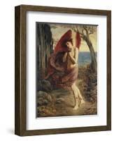 Love in Autumn-Simeon Solomon-Framed Giclee Print