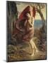 Love in Autumn-Simeon Solomon-Mounted Giclee Print