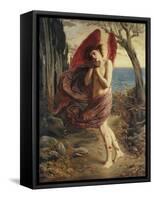 Love in Autumn-Simeon Solomon-Framed Stretched Canvas