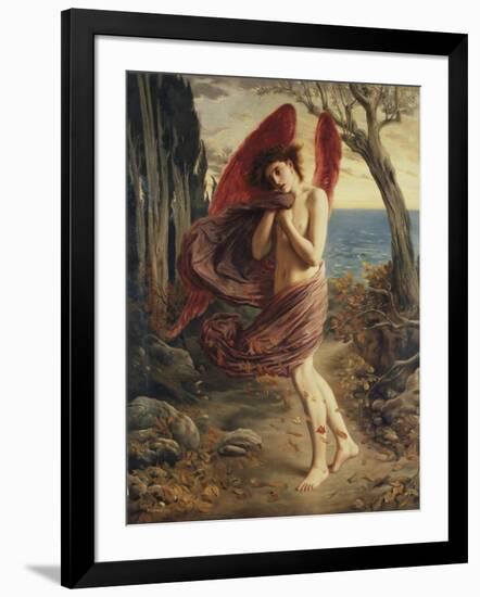 Love in Autumn-Simeon Solomon-Framed Giclee Print